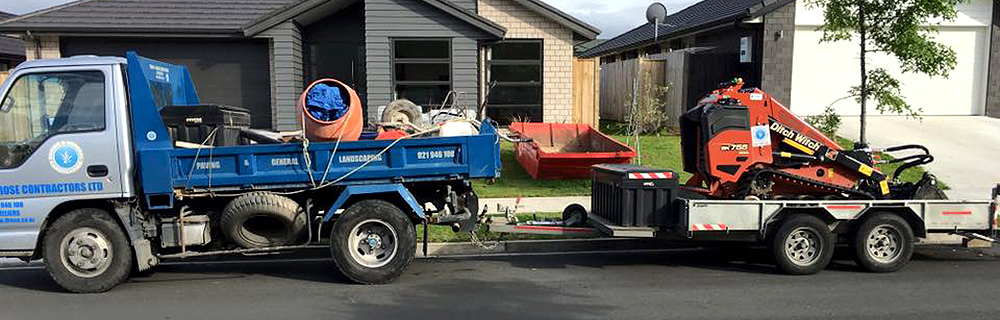 Tight access earthworks