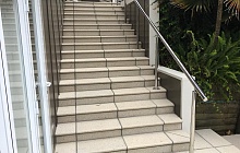 Paved Stairs & Semi-Circle Steps